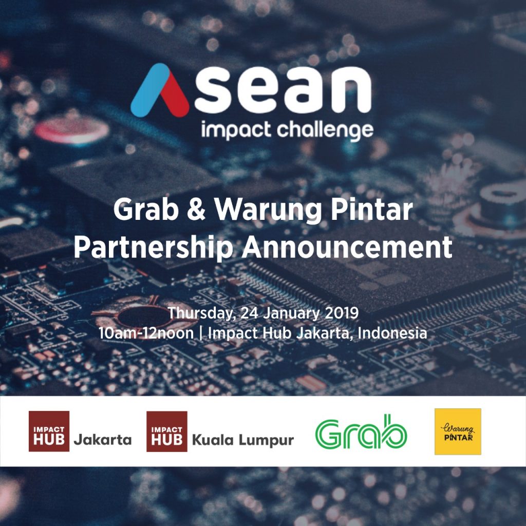 Grab and Warung Pintar Partnership Announcement