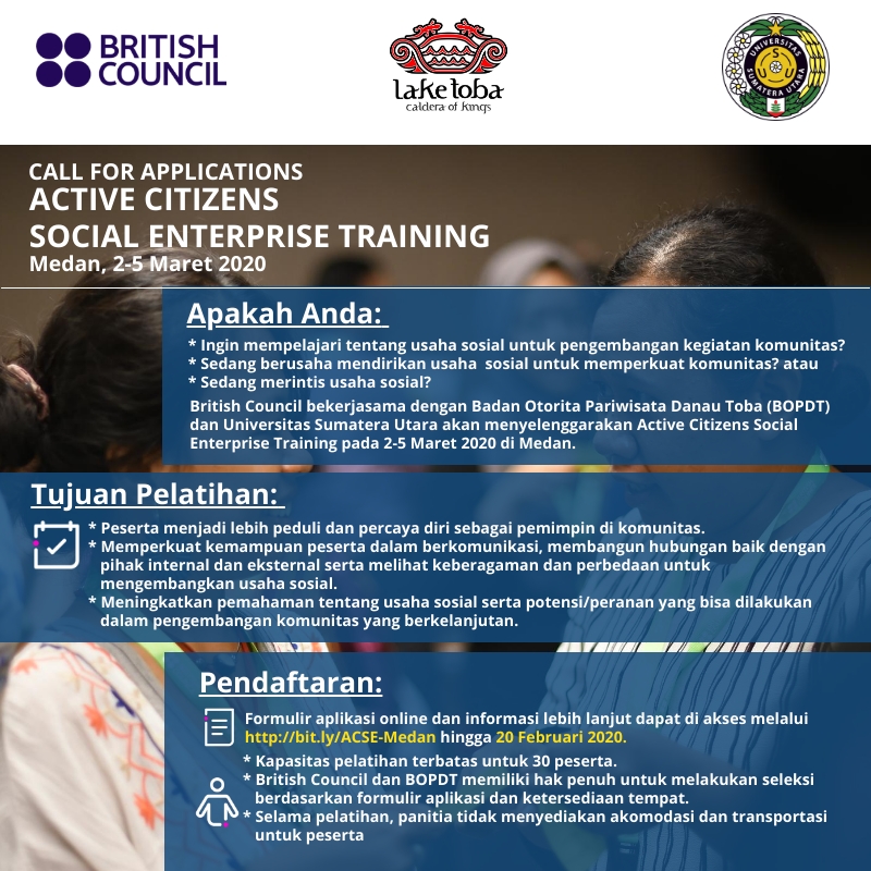 Active Citizens Social Enterprise Training Medan