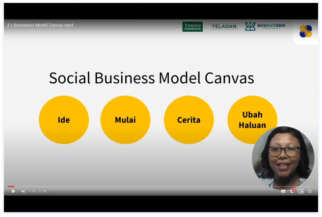 tampilan-layar-narasumber-sedang-menjelaskan-tentang-social-business-model-canva